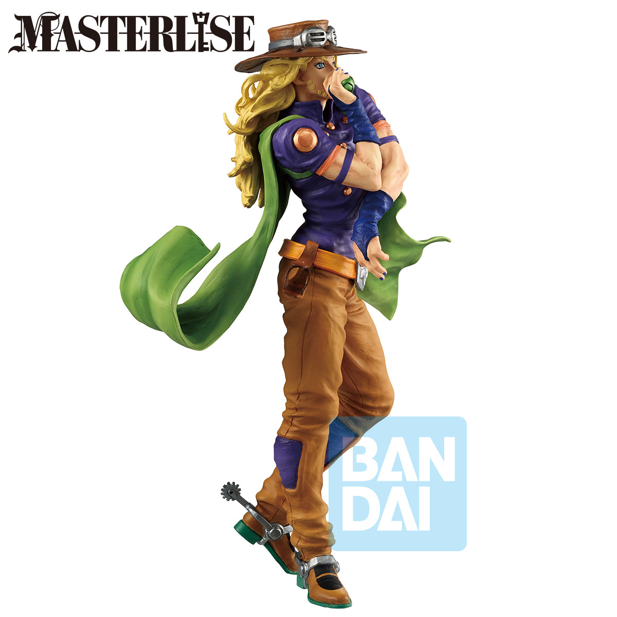72421 - JOJO’S BIZARRE ADVENTURE - ICHIBANSHO FIGURE FROM STEEL BALL RUN - GYRO ZEPPELI - STATUA 25CM - Immagine 3
