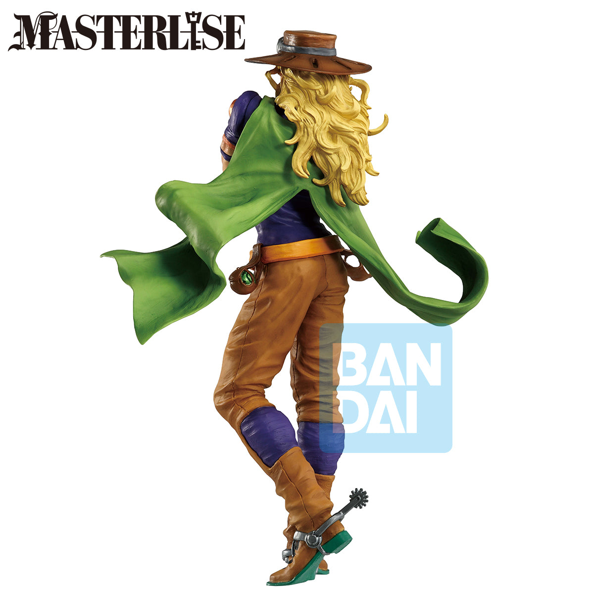 72421 - JOJO’S BIZARRE ADVENTURE - ICHIBANSHO FIGURE FROM STEEL BALL RUN - GYRO ZEPPELI - STATUA 25CM - Immagine 4