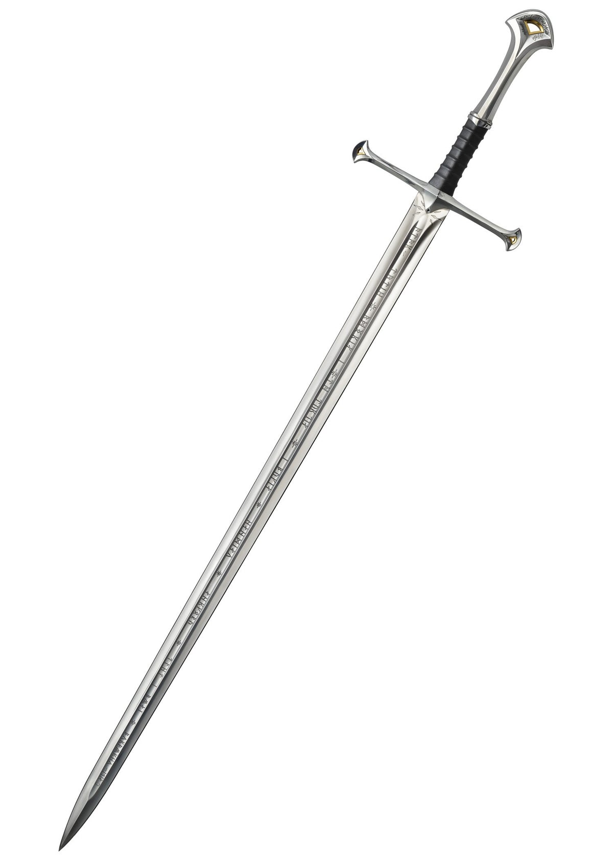 LOTR - REPLICA 1/1 ANDURIL SWORD OF KING ELESSAR - MUSEUM COLLECTION EDITION 134CM - Immagine 5
