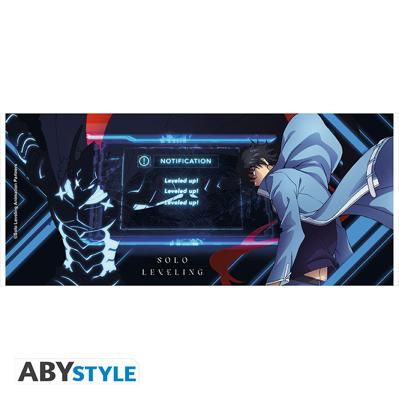 ABYMUGA626 - SOLO LEVELING - TAZZA 320ML - LEVELED UP - Immagine 2