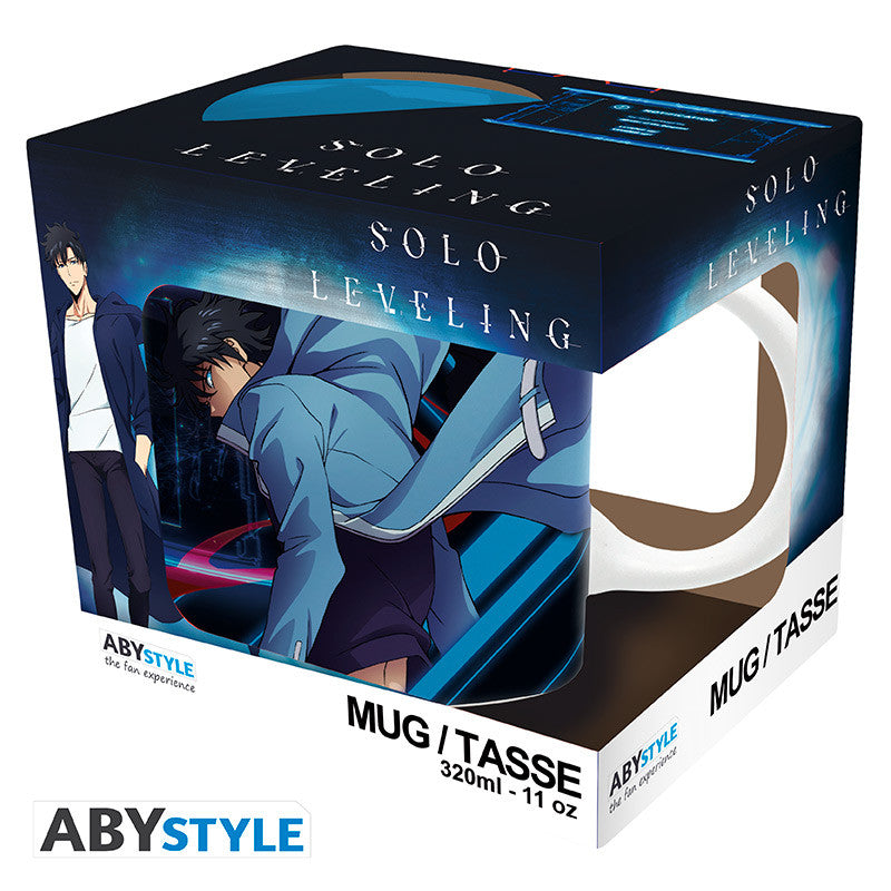 ABYMUGA626 - SOLO LEVELING - TAZZA 320ML - LEVELED UP - Immagine 2