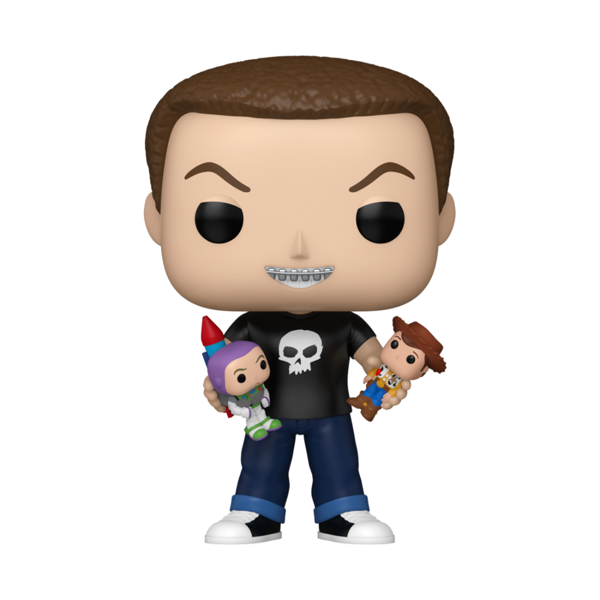 DISNEY - TOY STORY 30TH ANNIVERSARY - POP FUNKO VINYL FIGURE 1598 SID 9CM - Immagine 2