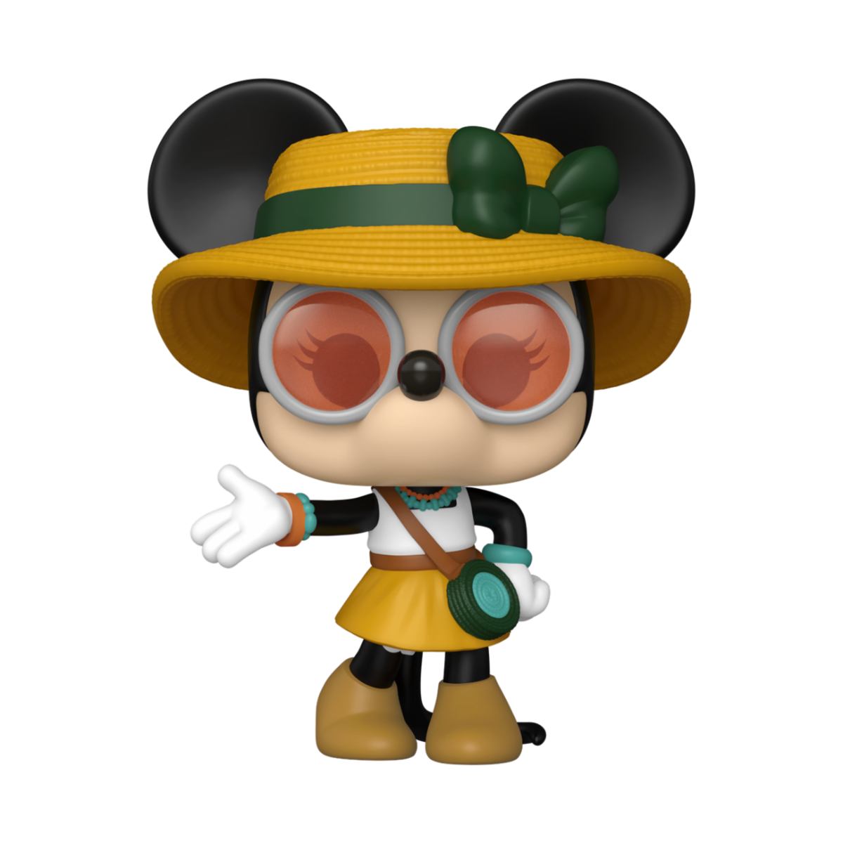 DISNEY: MICKEY MOUSE IN REAL LIFE - POP FUNKO VINYL FIGURE 1585 MINNIE (FESTIVAL)​ 9CM - Immagine 2