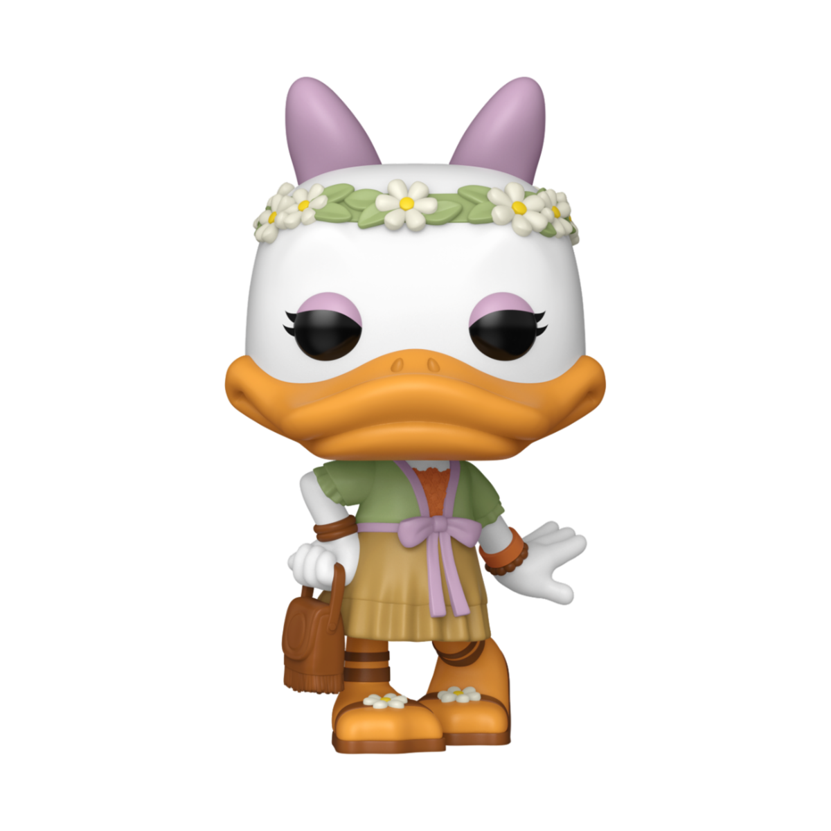 DISNEY: MICKEY MOUSE IN REAL LIFE - POP FUNKO VINYL FIGURE 1584 DAISY (FESTIVAL) 9CM - Immagine 2
