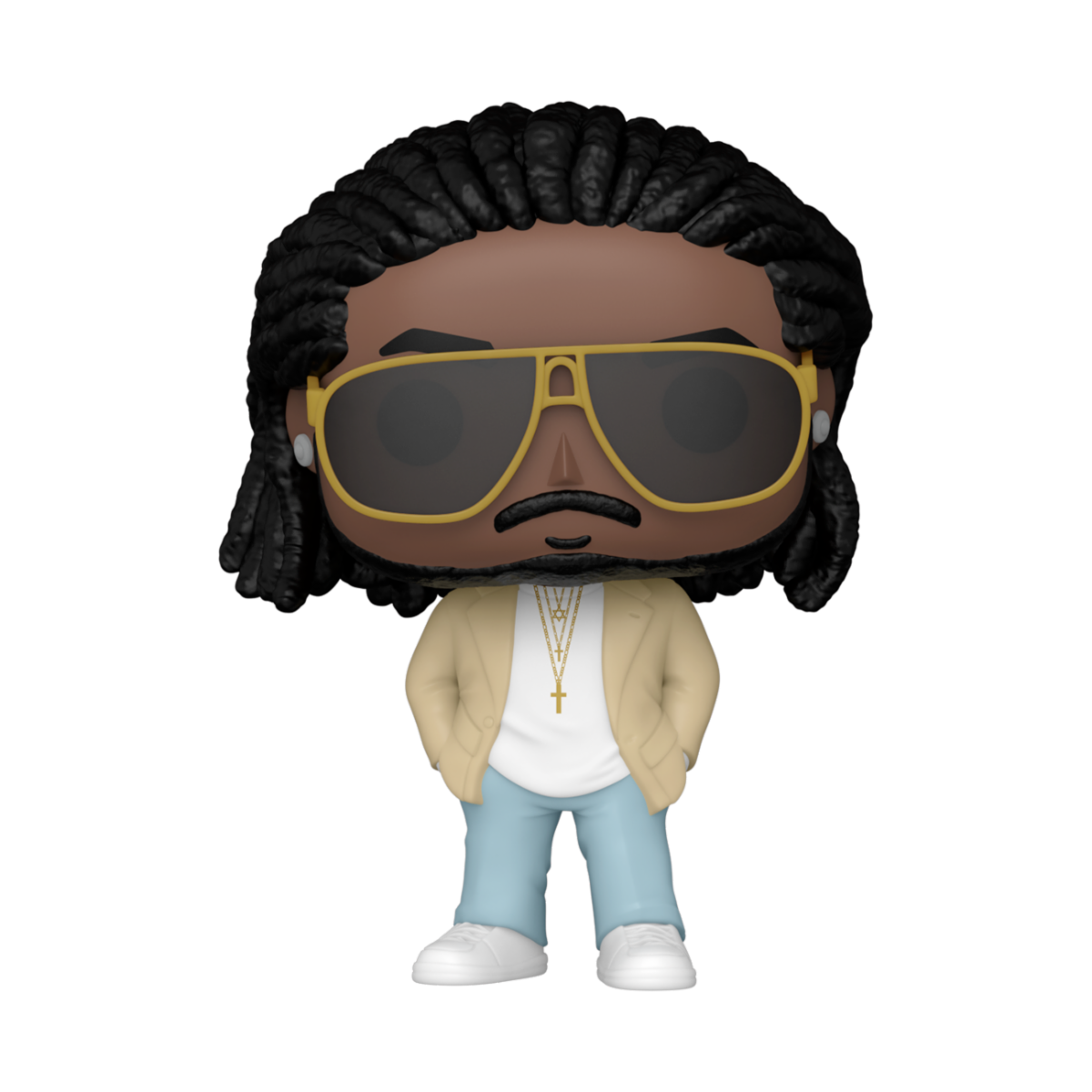 MUSIC: T-PAIN - POP FUNKO VINYL FIGURE 445 RAPPA TERNT SANGA 9CM - Immagine 2