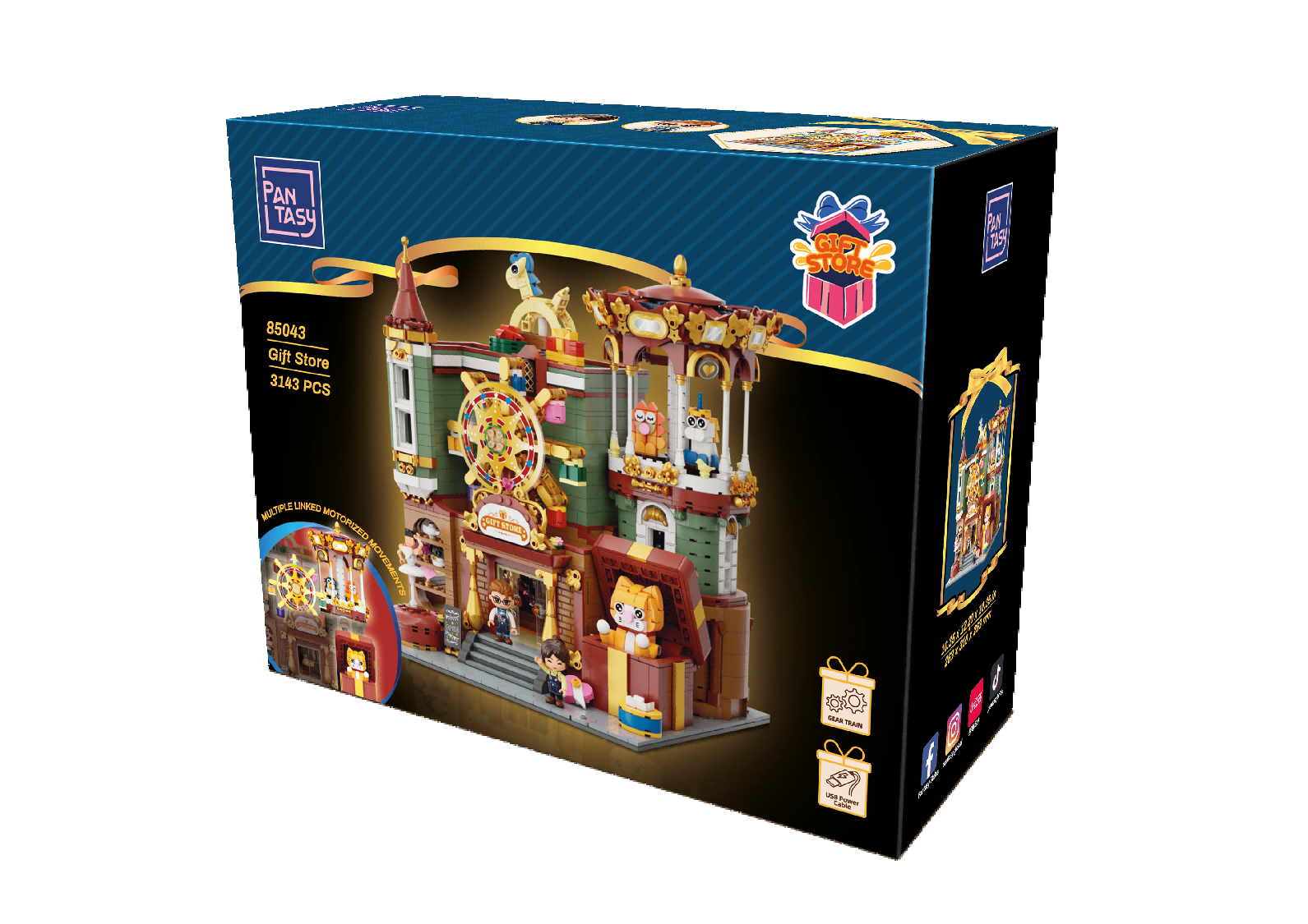 PAN85043 - EDIFICI MODULARI - NEGOZIO DI REGALI - Immagine 2