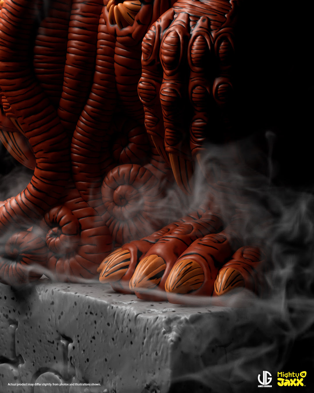 CTHULHU - CINDER RED BY JAMES GROMAN - STATUA 28CM - Immagine 2