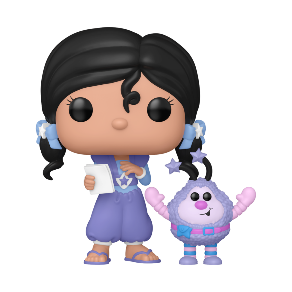 RAINBOW BRITE - POP & BUDDY FUNKO VINYL FIGURE 1792 INDIGO DOLL & HAMMY 9CM - Immagine 2