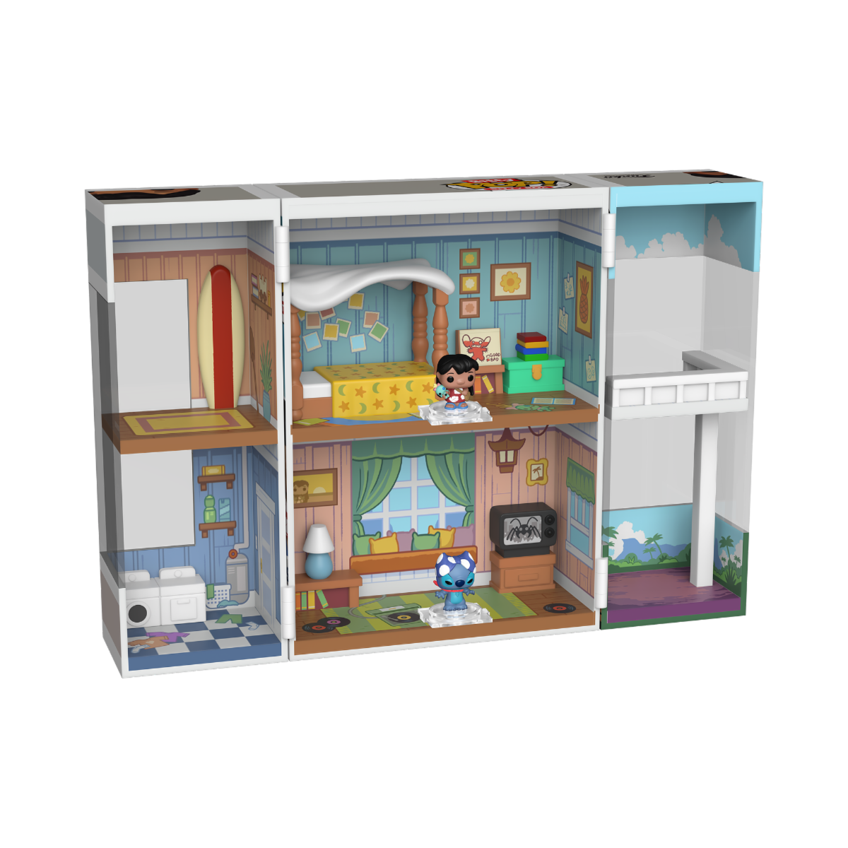 85536 - DISNEY: LILO & STITCH - POP FUNKO BITTY BOX VINYL FIGURE - LILO'S HOME - Immagine 2