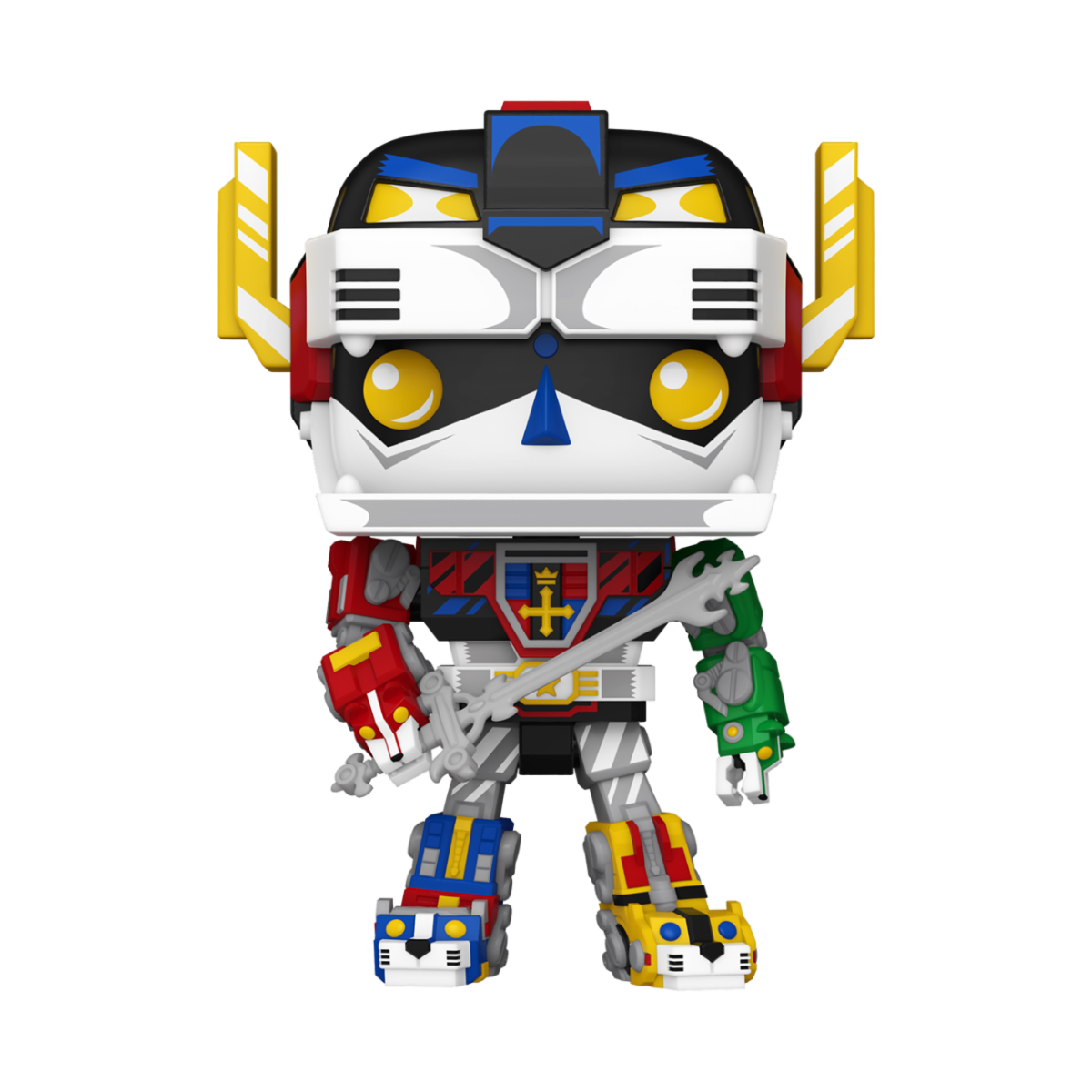 VOLTRON - POP FUNKO DELUXE VINYL FIGURE 1497 VOLTRON(RETRO) 15CM - Immagine 2