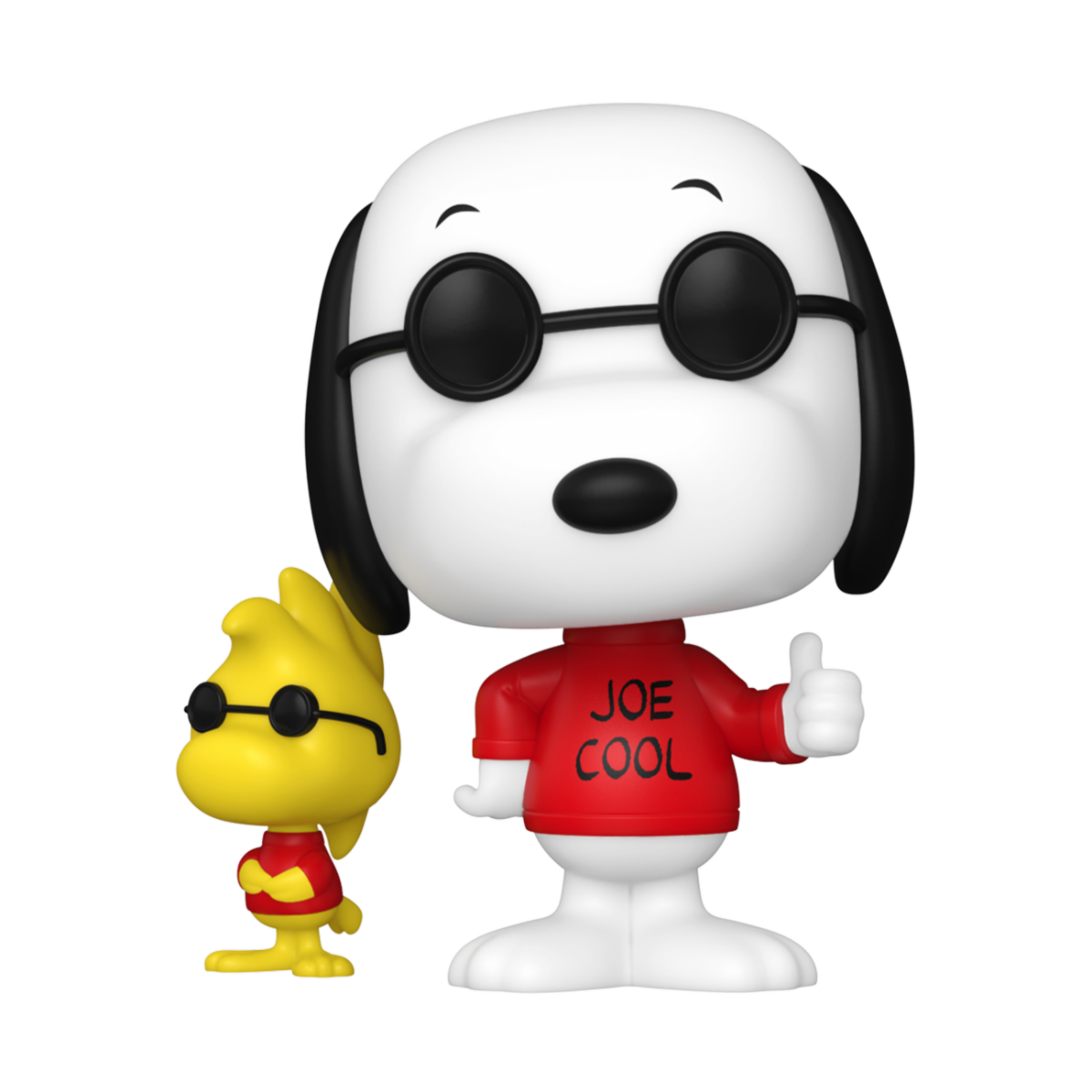 PEANUTS - POP FUNKO VINYL FIGURE 1680 JOE COOL W/WOOSTOCK 9CM - Immagine 2