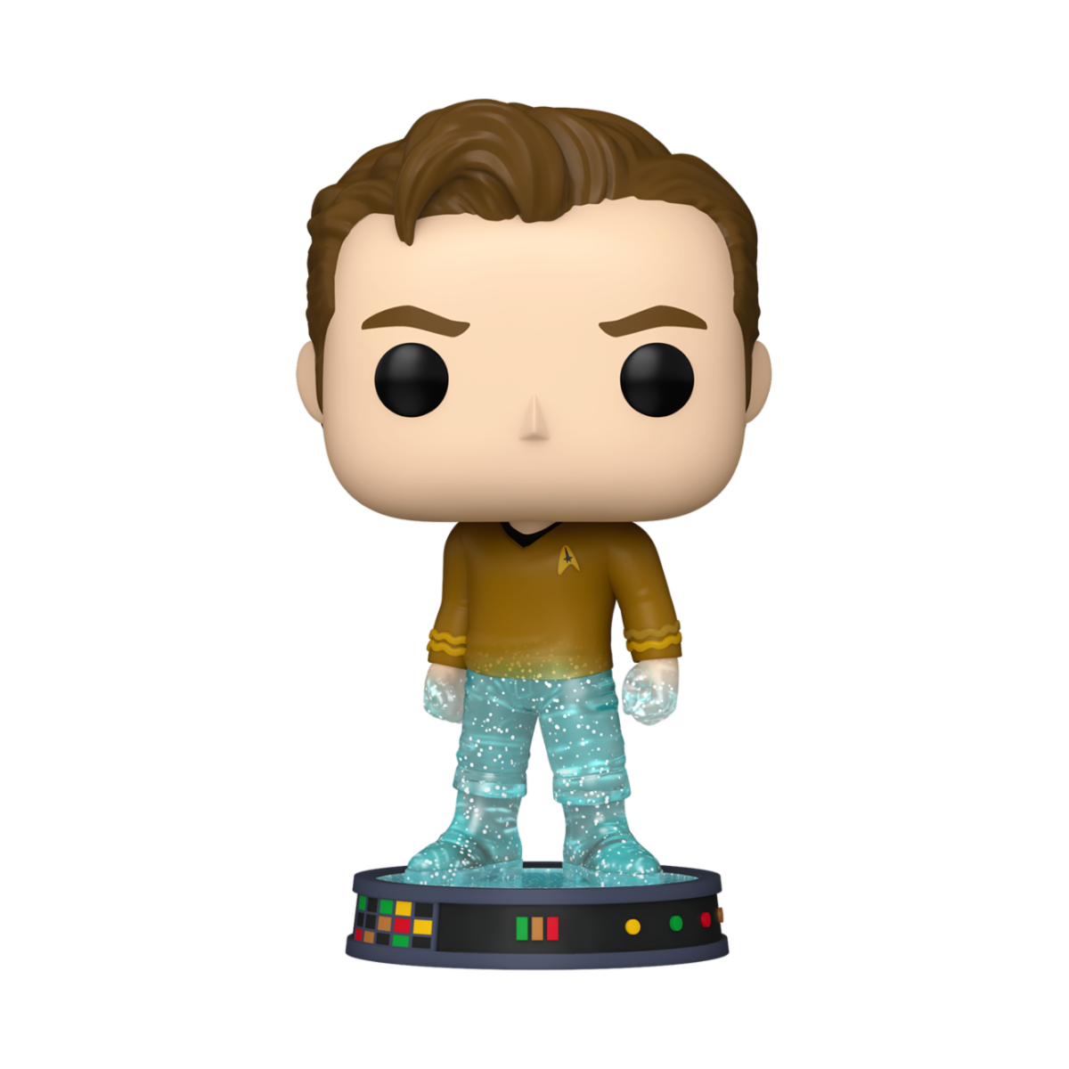 STAR TREK: TRANSPORTER - POP FUNKO VINYL FIGURE 1684 KIRK 9CM - Immagine 2