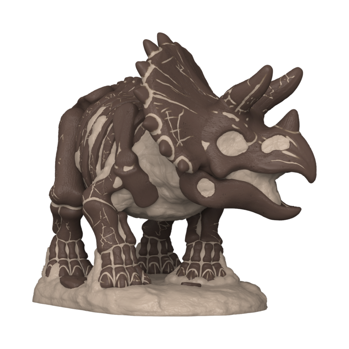 JURASSIC PARK: FOSSIL - POP FUNKO VINYL FIGURE 1681 TRICERATOPS 9CM - Immagine 2