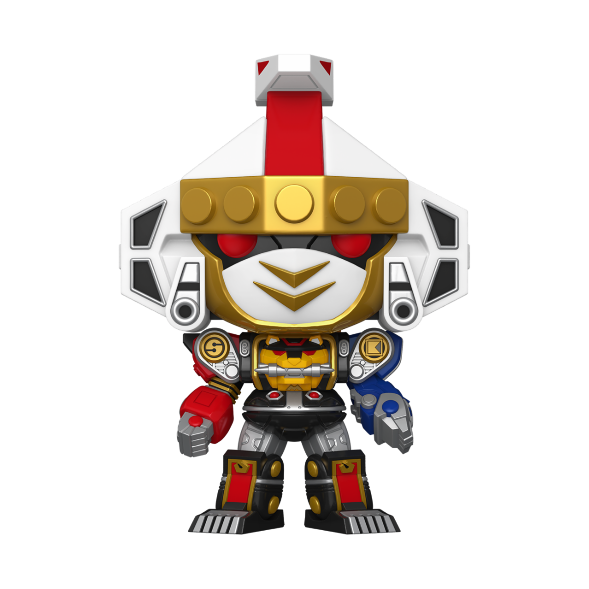 MIGHTY MORPHIN POWER RANGER: THE MOVIE - POP FUNKO SUPER VINYL FIGURE 1783 NINJA MEGAZORD(MT) 15CM - Immagine 2